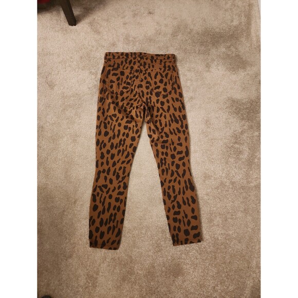 L'Agence Margot Leopard-Print Skinny Ankle Jeans Size 29 US 8 - Picture 6 of 7